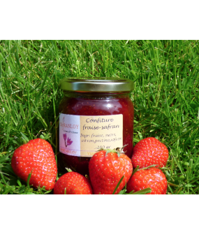 Confiture fraise safran
