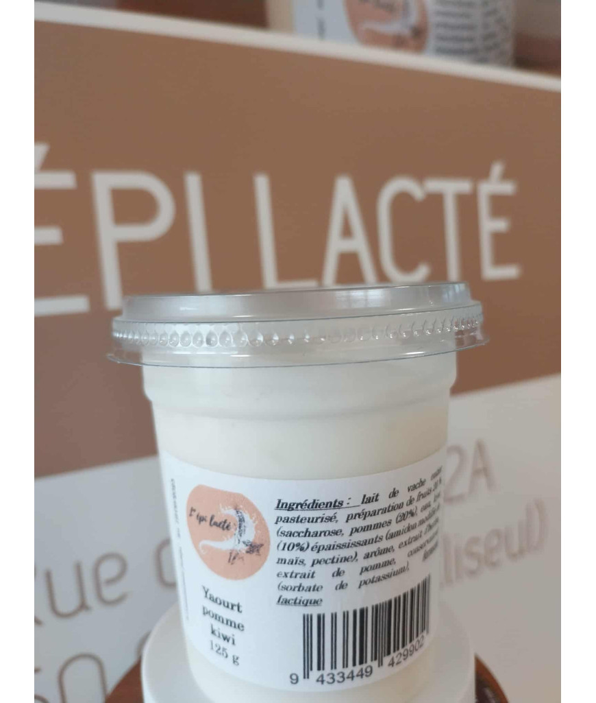 yaourt pomme kiwi - 125 g