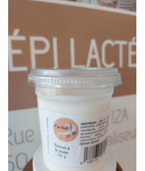 yaourt poire - 125 g