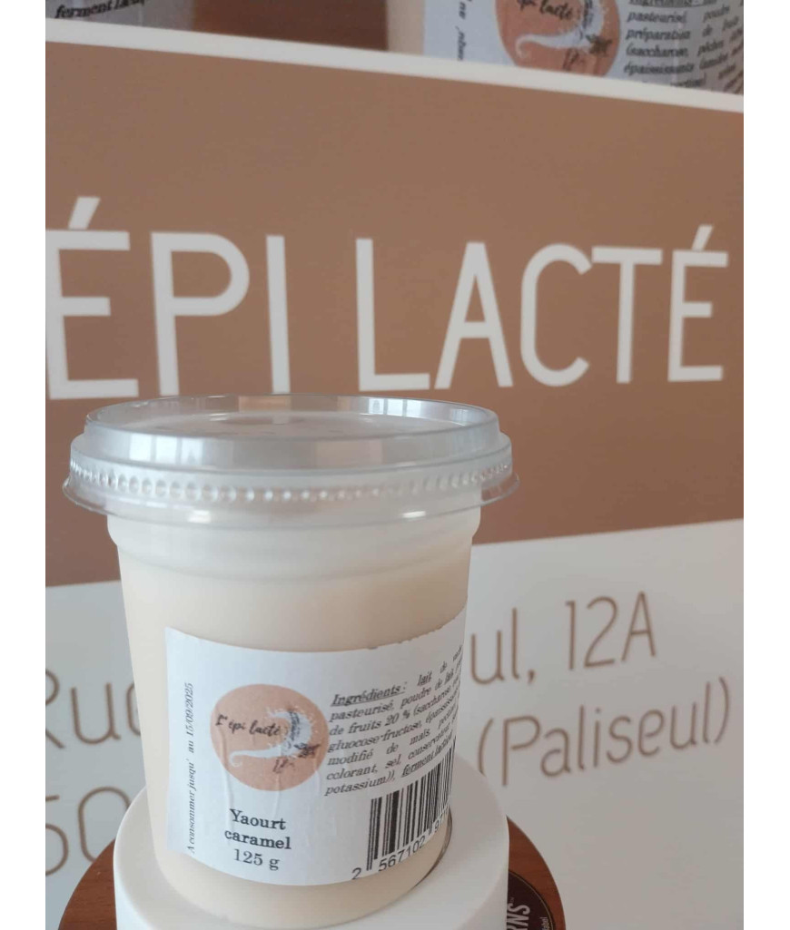 yaourt caramel - 125 g