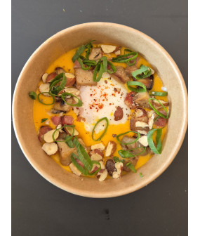Oeuf Parfait - Crémeux Potimarron - Cèpes