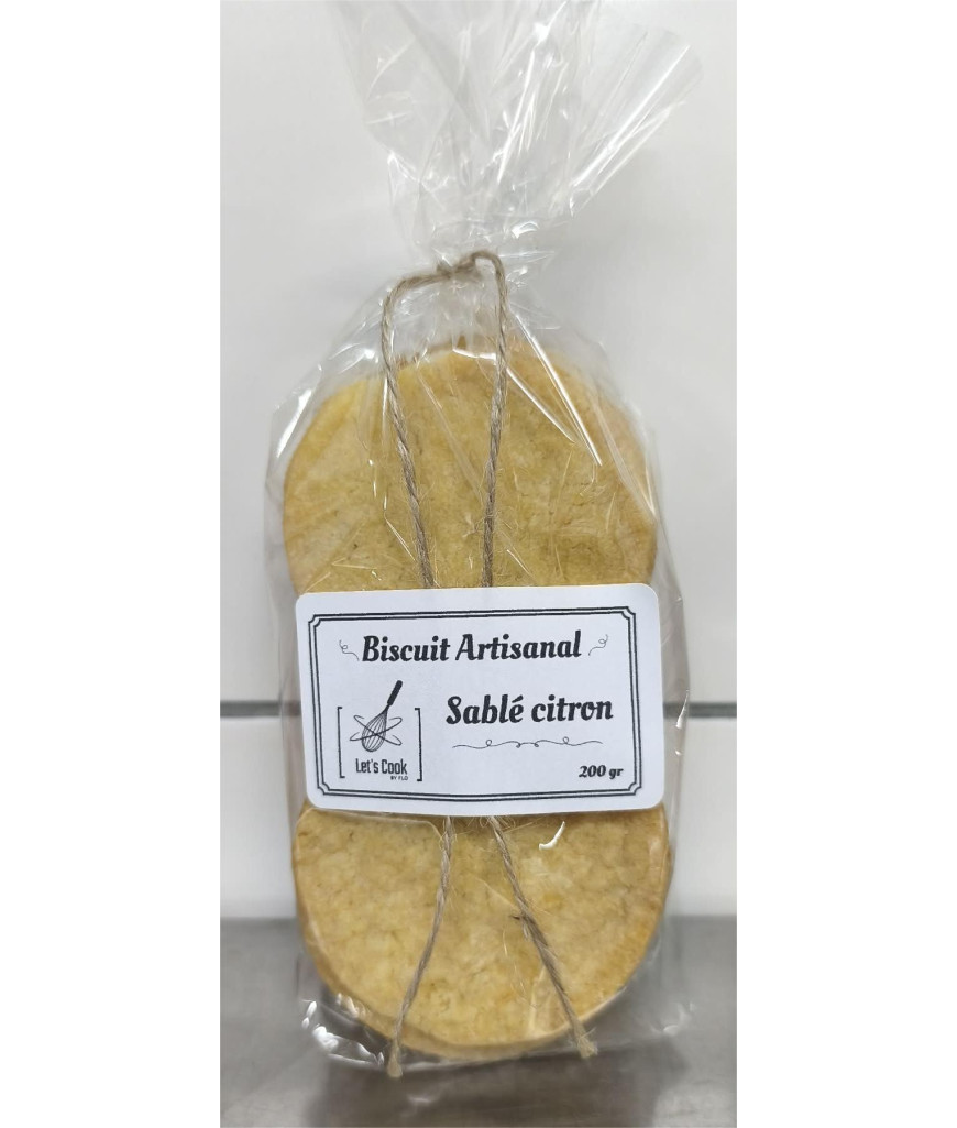 Sablé Citron