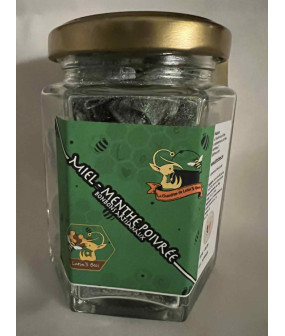 Bonbon Miel- Menthe poivrée