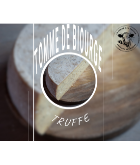 tomme de Biourge truffe