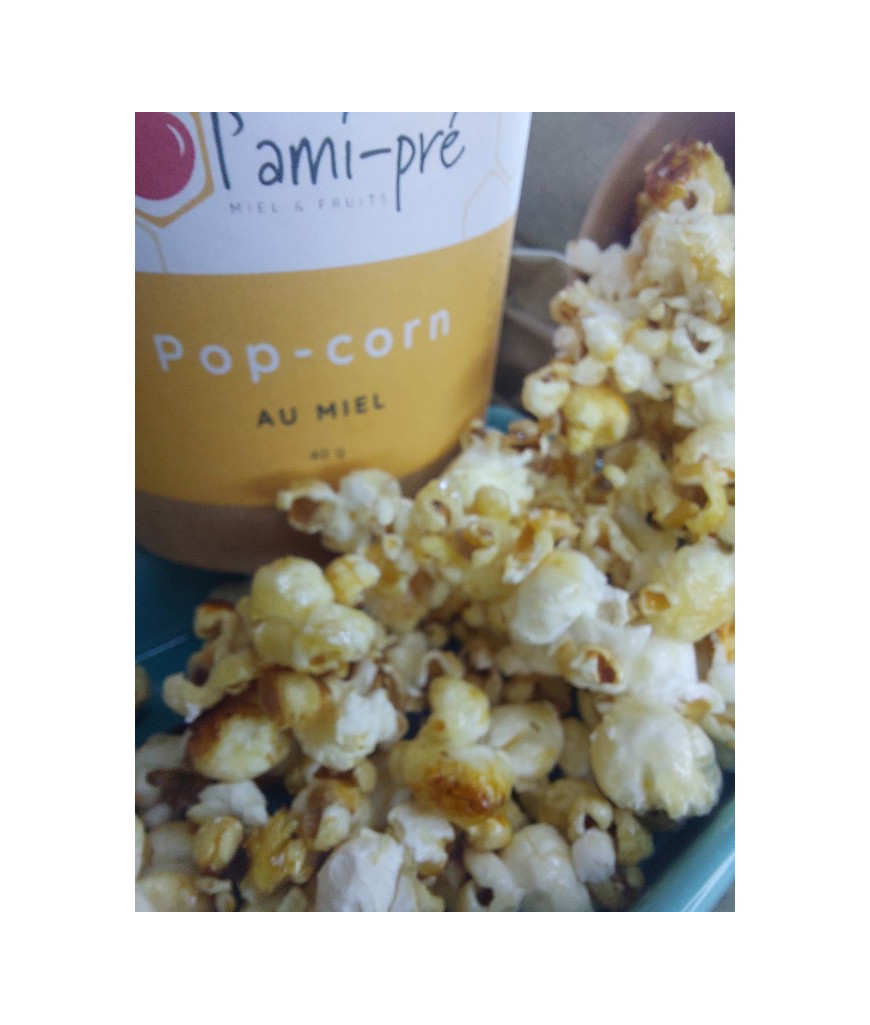 Pop corn caramélisé au miel