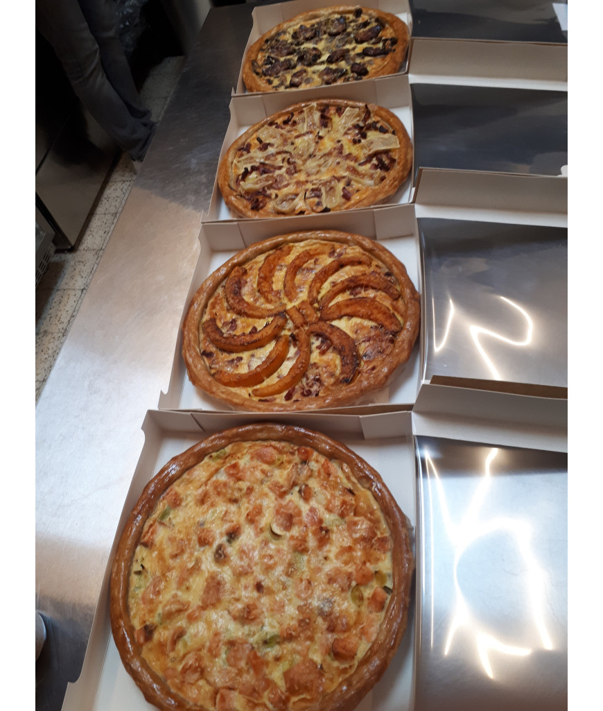 Quiche bettes et comté - 1kg (4 personne)