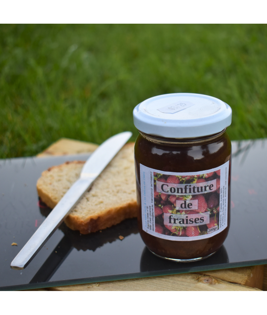 Confiture de fraise - 220 g