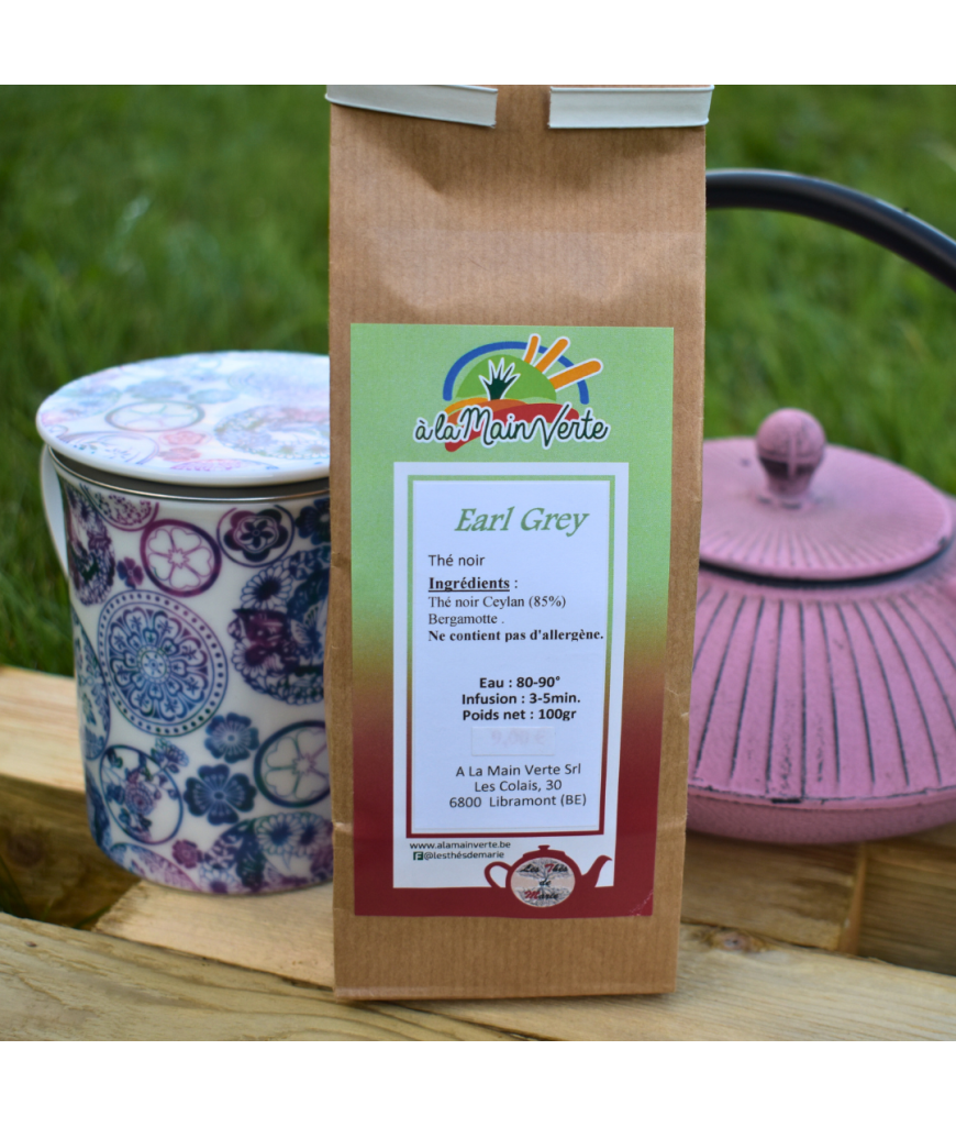 Thé noir Earl Grey - 100 g