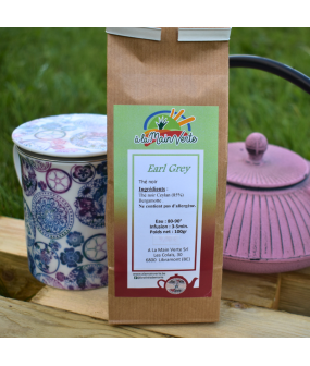 Thé noir Earl Grey - 100 g