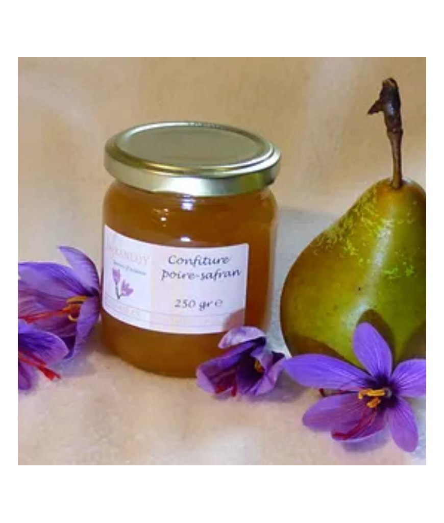 Confiture poire safran-250g