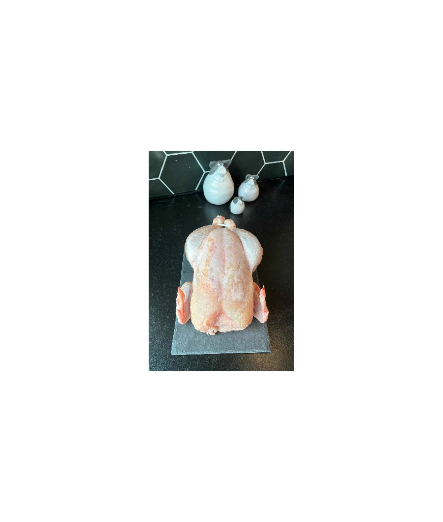 Poule entière - 1/2 pce +/-1,5kg