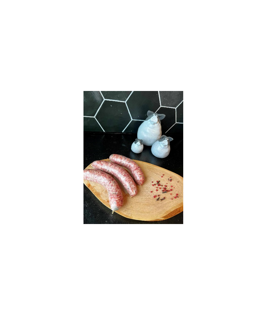 Saucisse de campagne - 500gr