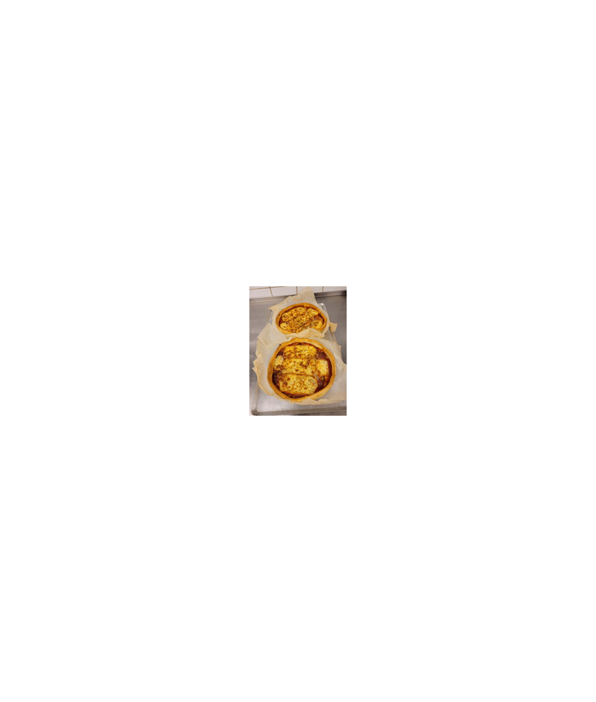 Pizza gaumaise - pièce