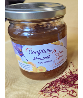 Confiture mirabelle safran