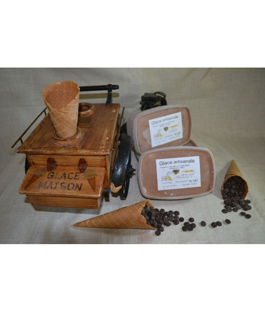Glace chocolat - 1 litre