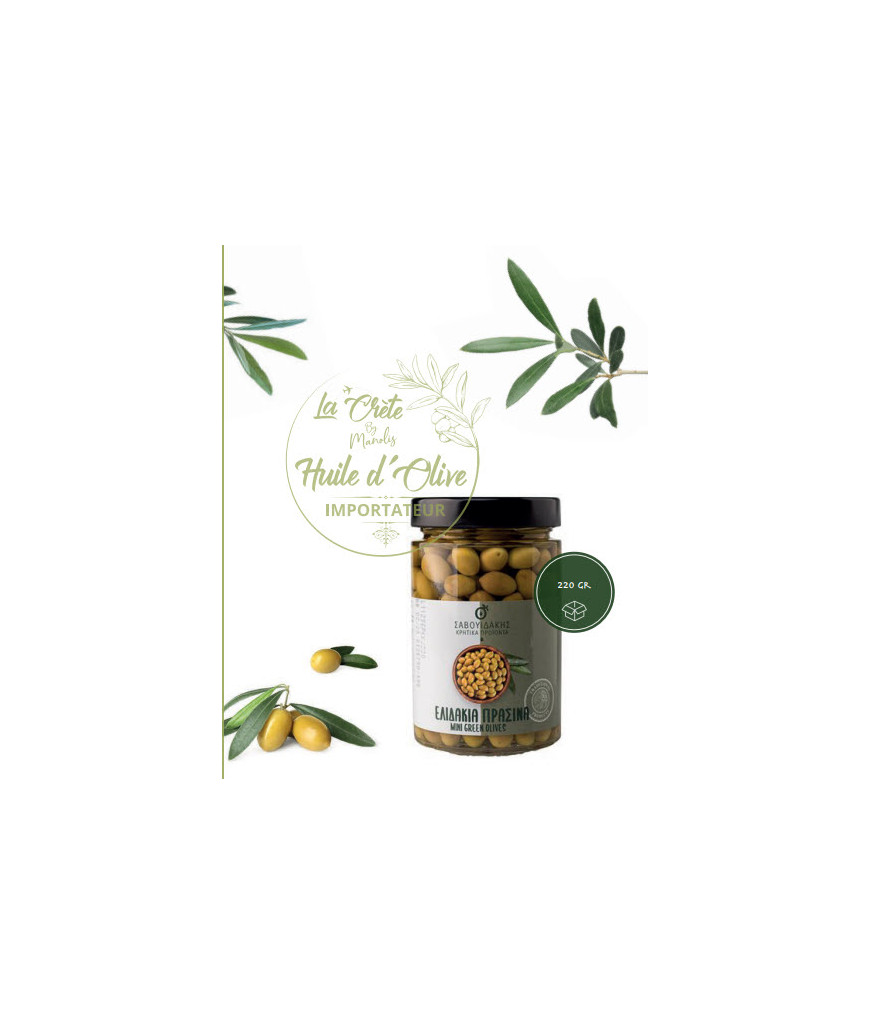 olives mini green ELIADAKIA 220gr olives mini green ELIADAKIA 220gr