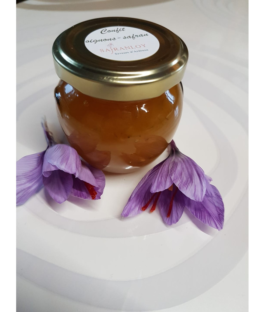 Confit d'oignon au safran  100 gr