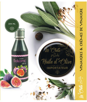 Vinaigre Balsamique à la Figue 250ml – Une Douceur Sophistiquée